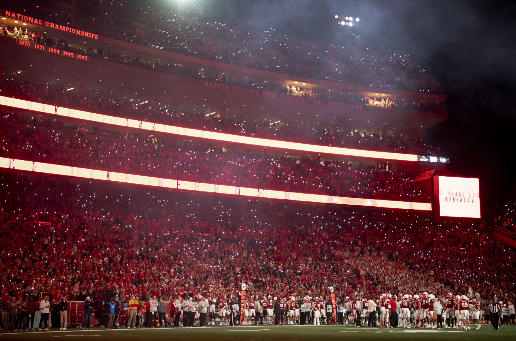 Northwestern vs. Nebraska, 10.2